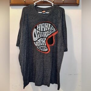 Harley-Davidson Charcoal Graphic short Sleeve Tshirt Size 3XL